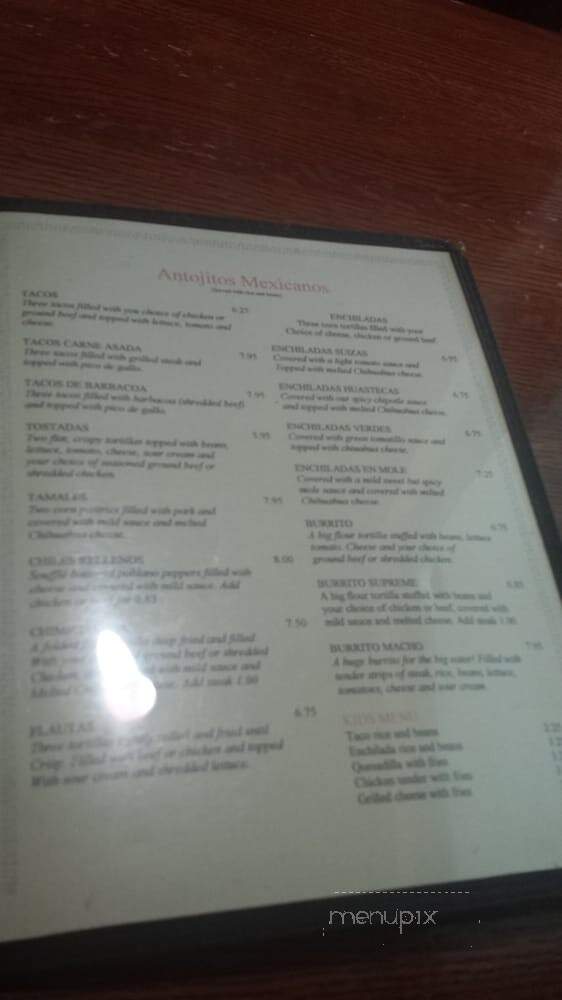 Buen Apetito - Danville, IL menu_pic