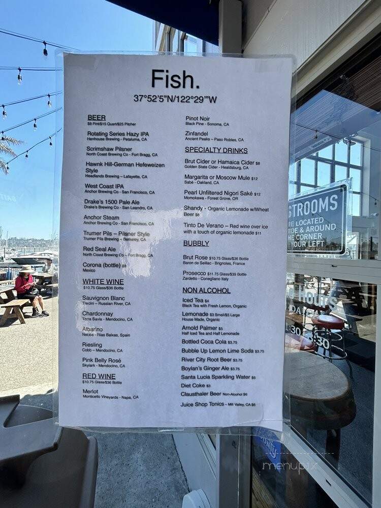 Fish - Sausalito, CA