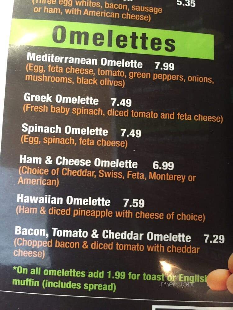 Tapestry Cafe - Jacksonville, FL menu_pic