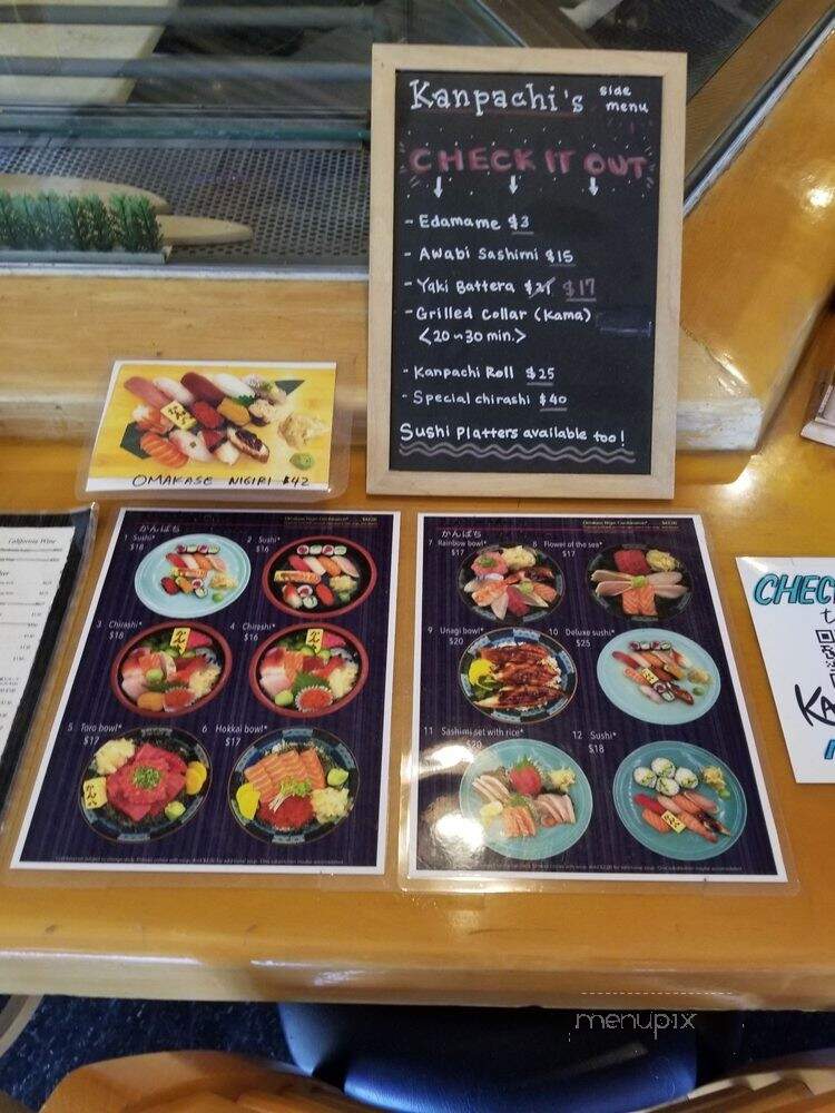 Kanpachi - Gardena, CA menu_pic