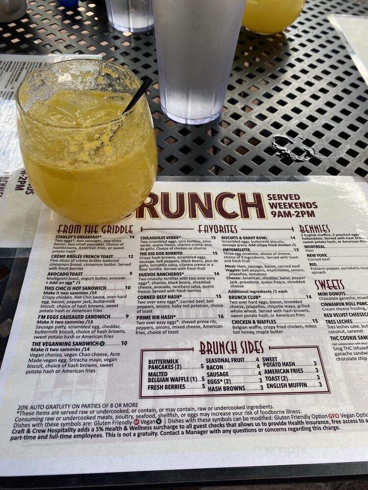 Stanley's Northeast Bar Room - Minneapolis, MN menu_pic
