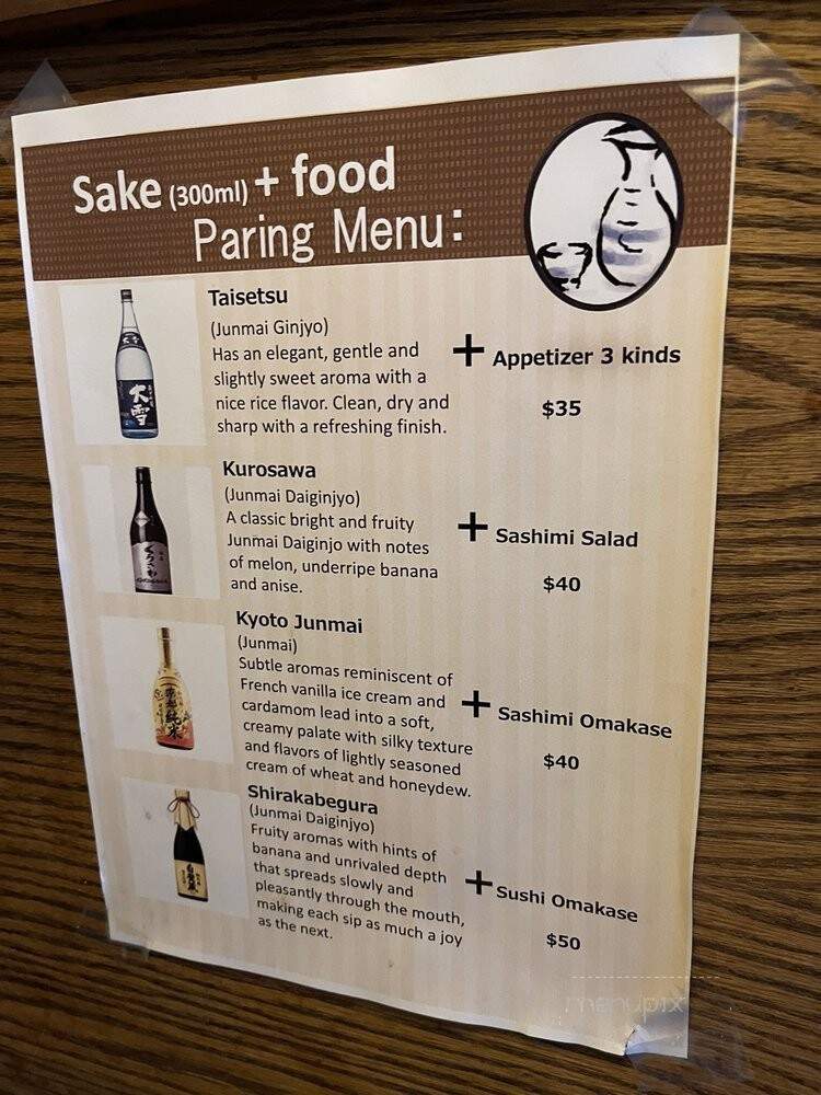 Robataya Oton - San Diego, CA menu_pic