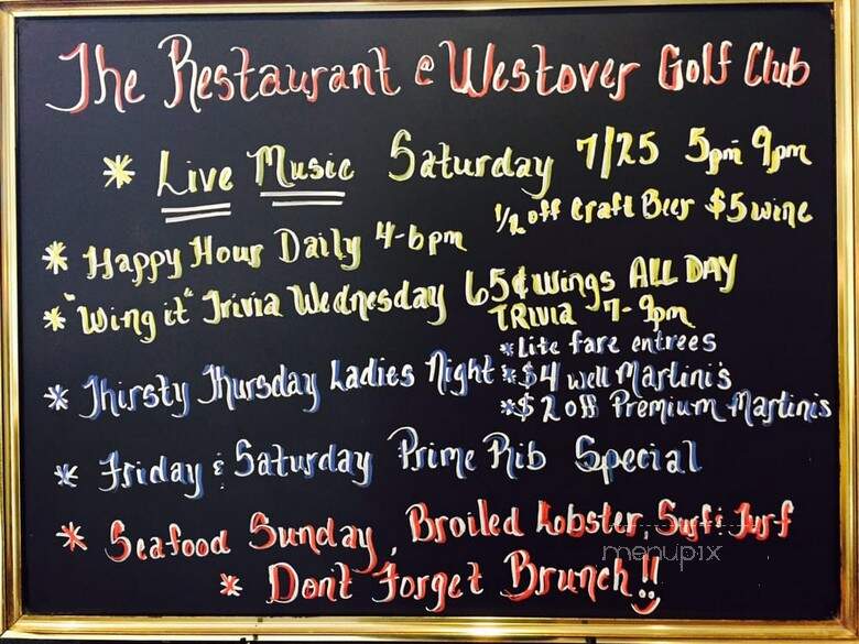 Mike's 19th Hole Bar & Grill - Eagleville, PA menu_pic