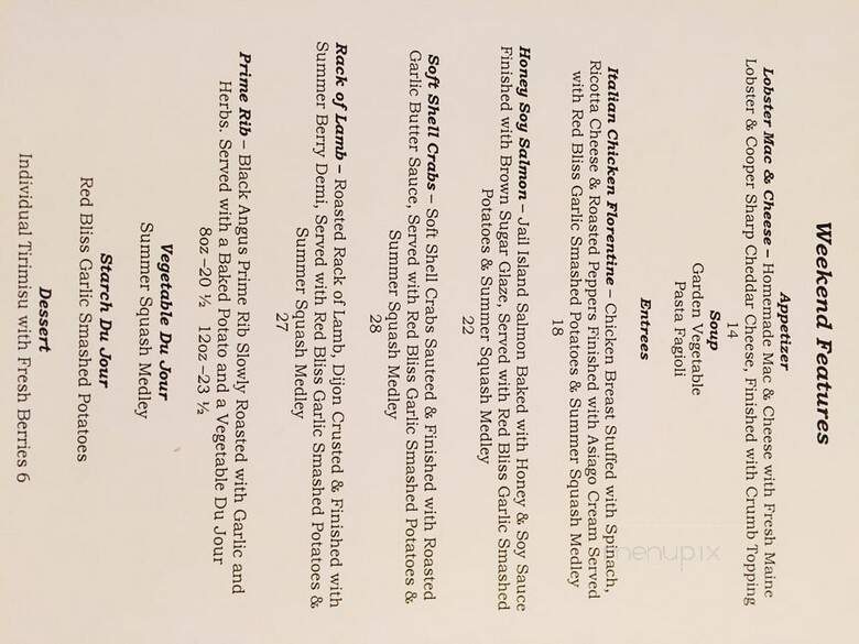 Mike's 19th Hole Bar & Grill - Eagleville, PA menu_pic