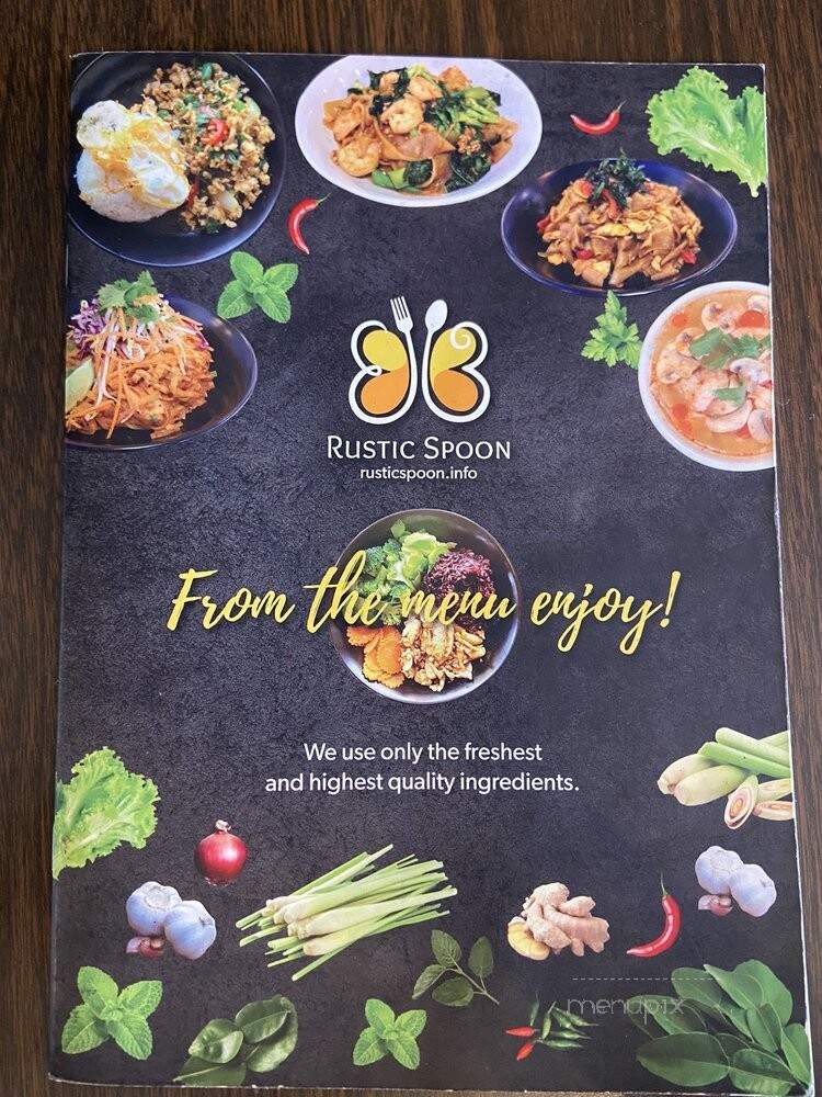 Rustic Spoon - Toluca Lake, CA menu_pic