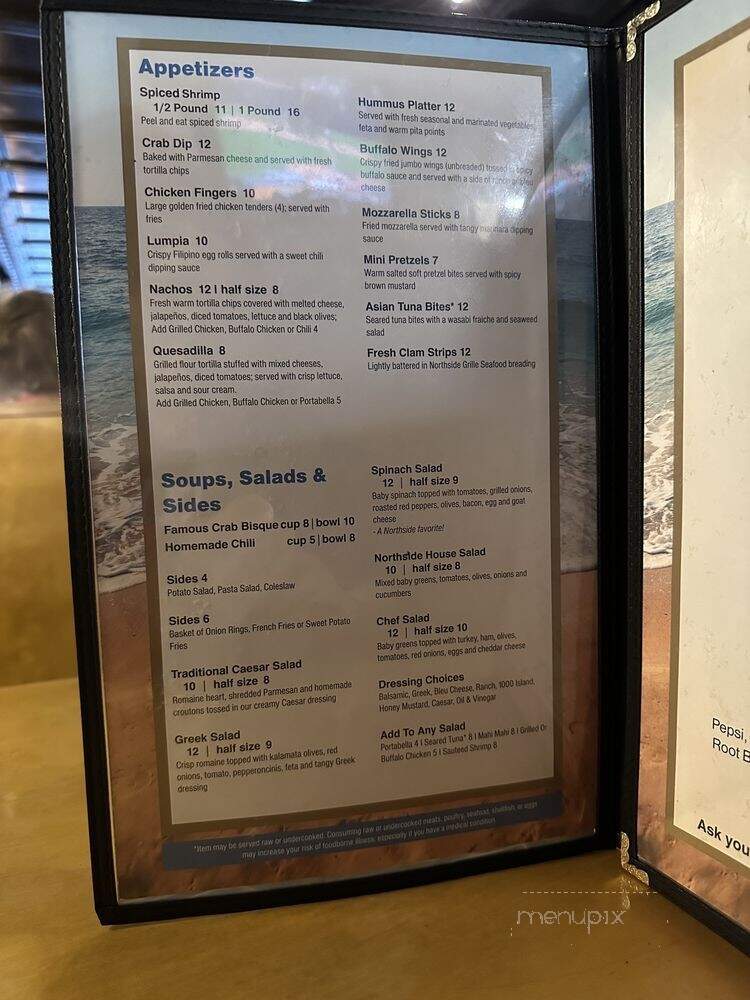 Northside Grille - Richmond, VA menu_pic