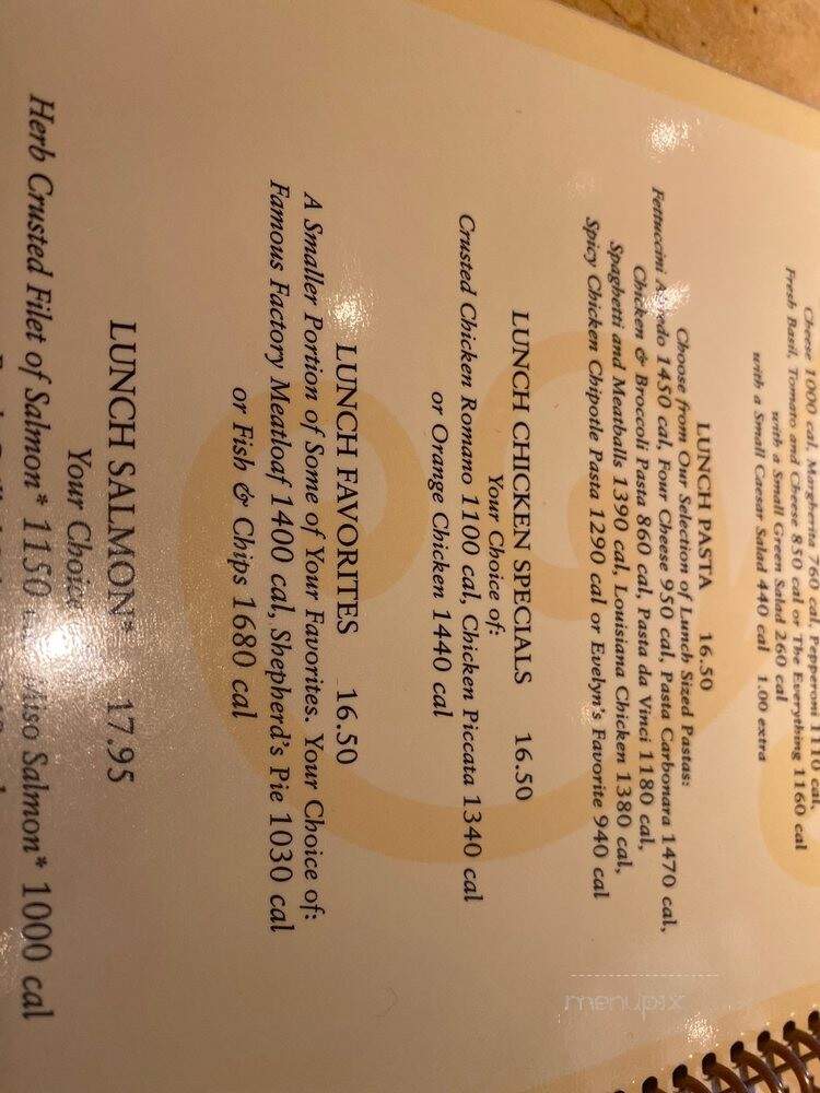 Majestic Cheesecakes - Dallas, TX menu_pic