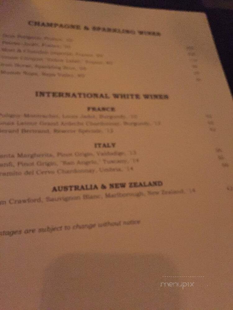 Shula's America's Steak House - Richmond, VA menu_pic