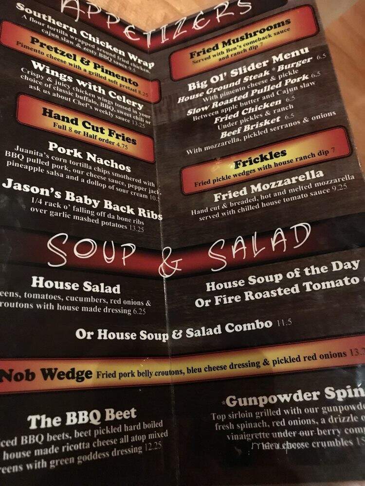 Hobnob Grille - Portland, OR menu_pic