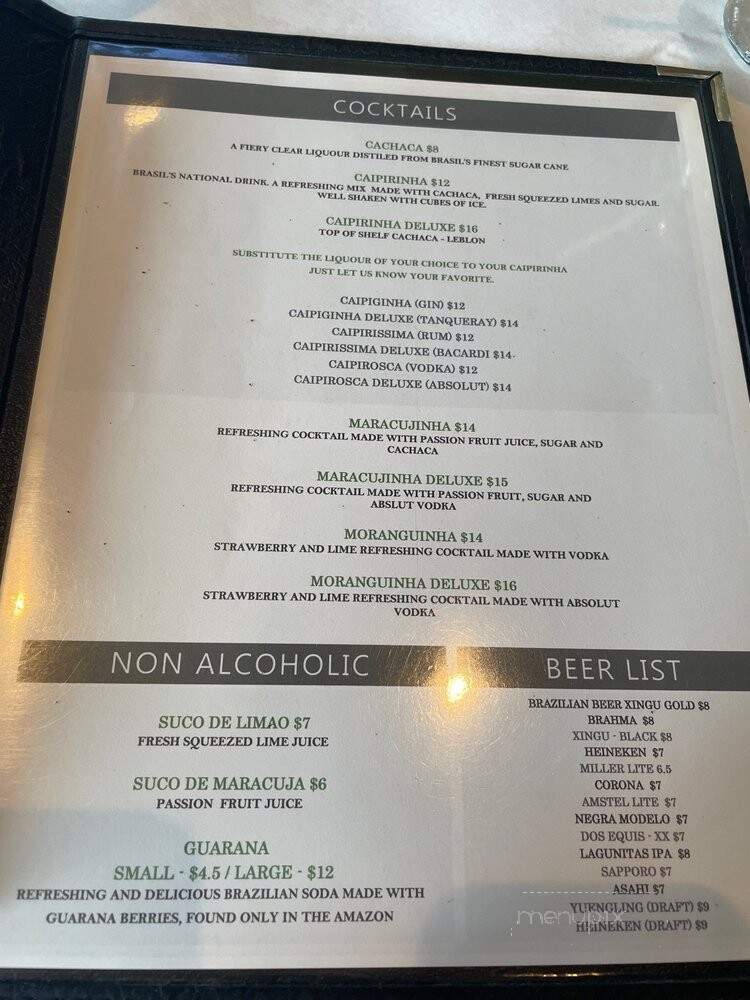 Grill From Ipanema - Washington, DC menu_pic