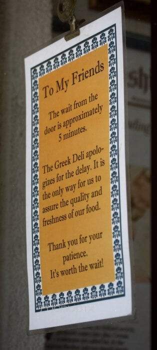 Greek Deli Express - Washington, DC menu_pic