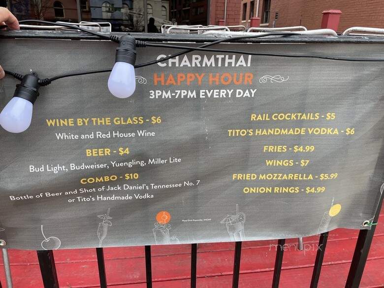 Thai Coast - Washington, DC menu_pic