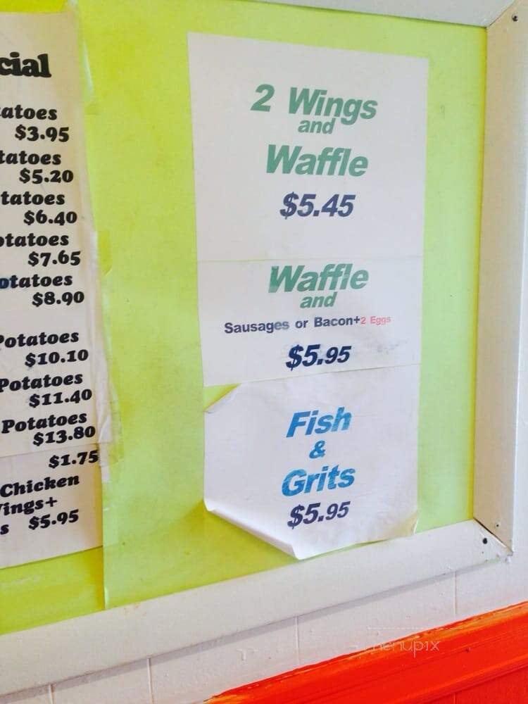 Smoky's - Washington, DC menu_pic