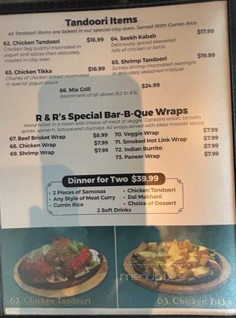 R R's Curry Express - Fort Smith, AR menu_pic
