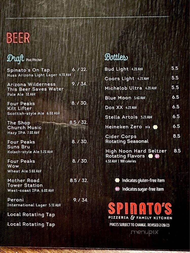 Spinato's Pizza - Phoenix, AZ