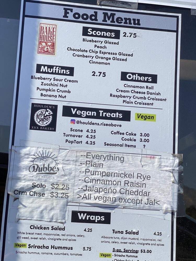 Coffee Times - Tucson, AZ menu_pic