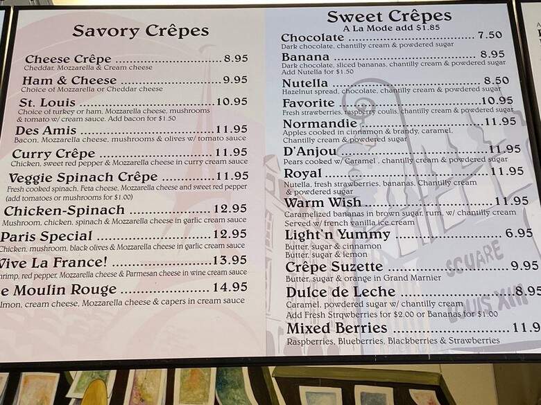 Crepes de Paris - Rancho Cucamonga, CA