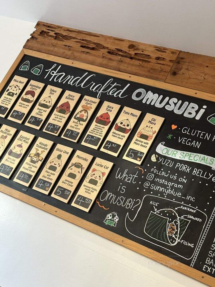 Sunny Blue - Santa Monica, CA menu_pic
