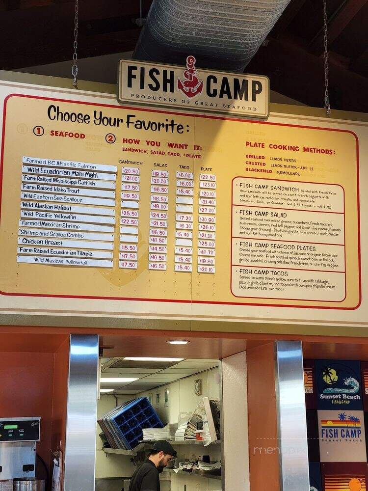 Fish Camp - Huntington Beach, CA menu_pic