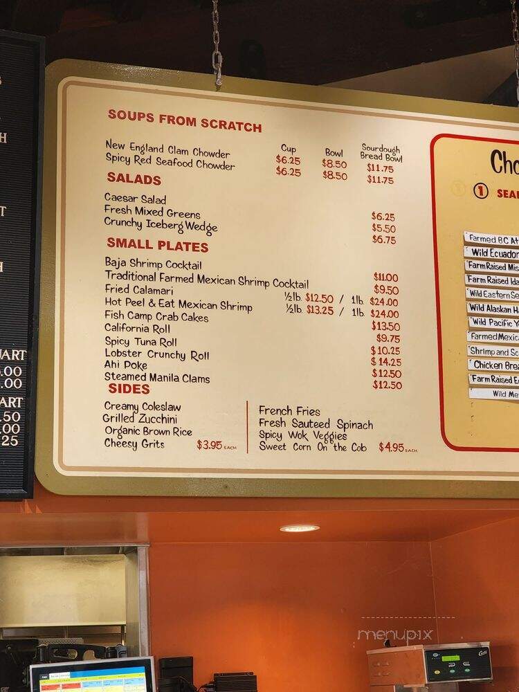 Fish Camp - Huntington Beach, CA menu_pic