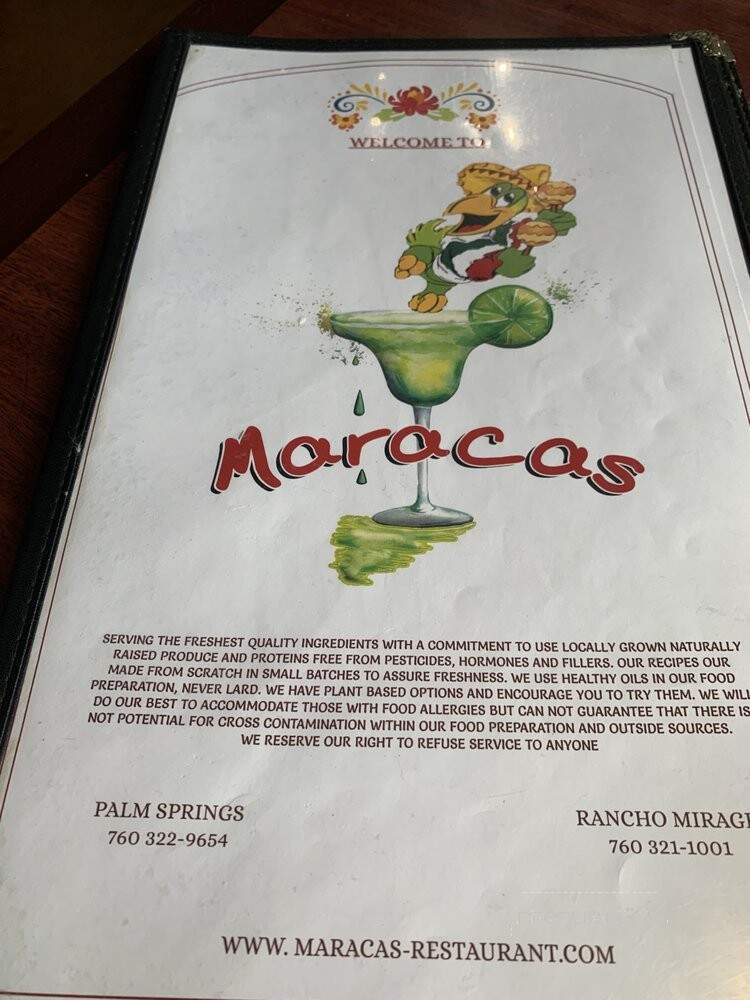 Maracas - Rancho Mirage, CA