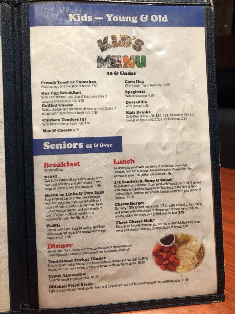 Lakeside Cafe - Lakeside, CA menu_pic