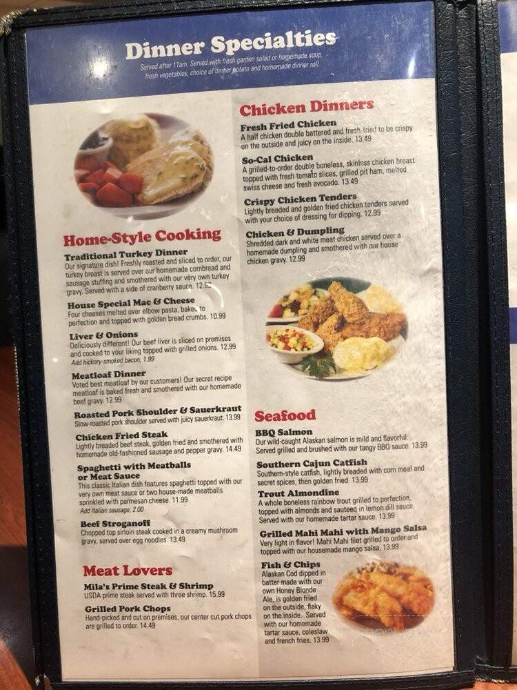 Lakeside Cafe - Lakeside, CA menu_pic