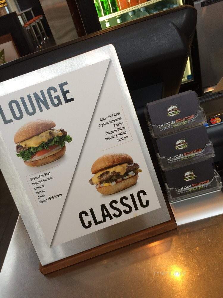 Burger Lounge - San Diego, CA menu_pic