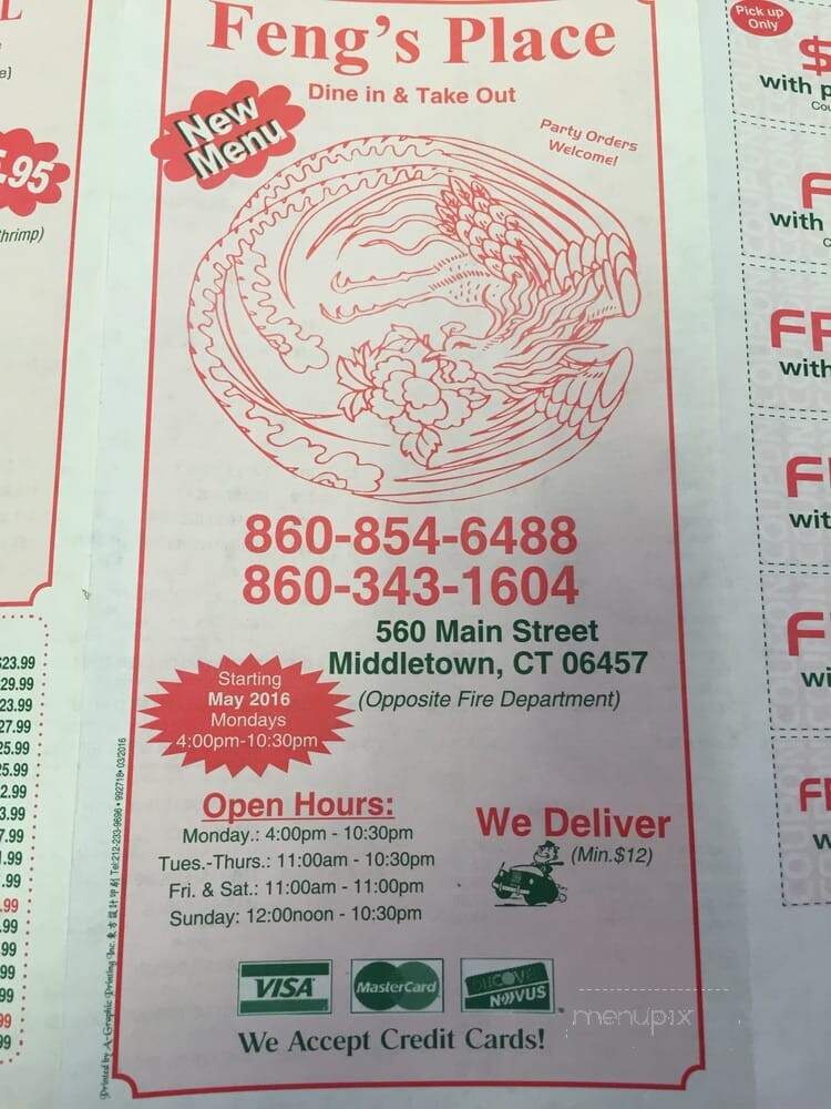 Feng's Place - Middletown, CT
