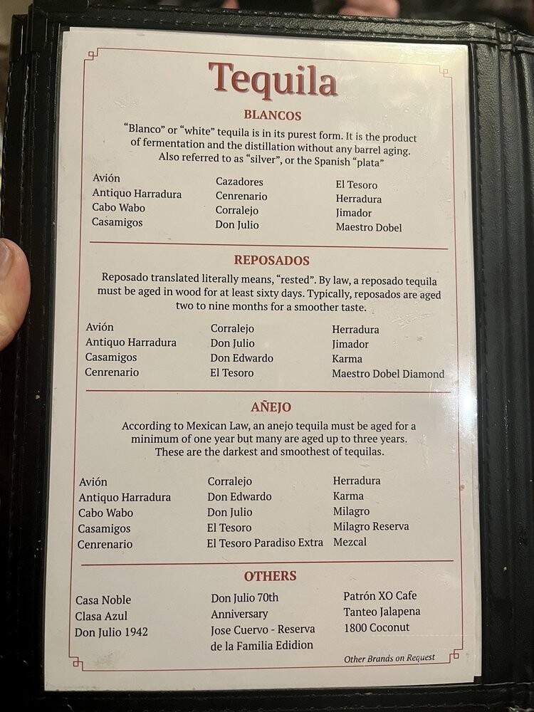 Puerto Vallerta - Newington, CT menu_pic