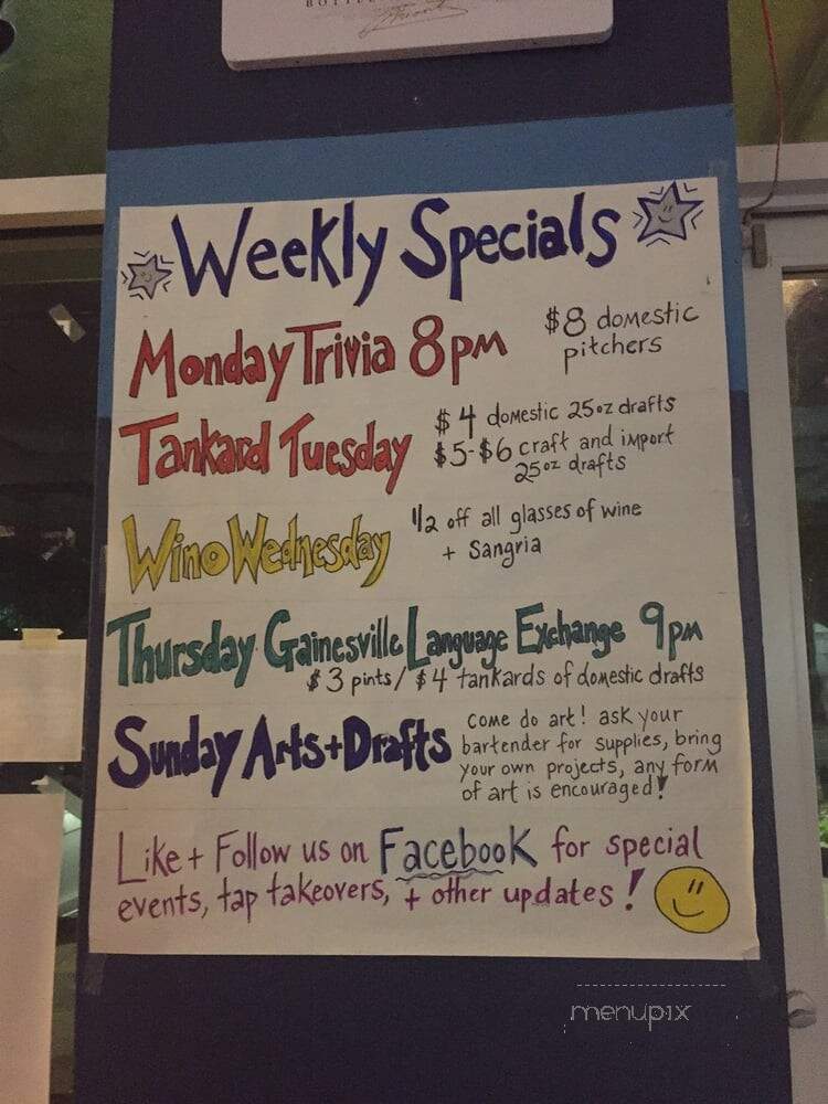 The Midnight - Gainesville, FL menu_pic