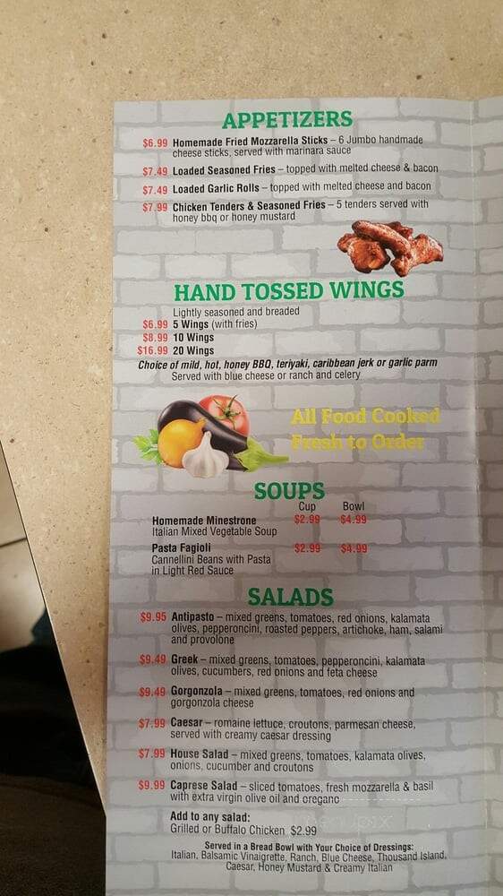 Cortazzo's Brick Oven Pizza - Lake Park, FL menu_pic