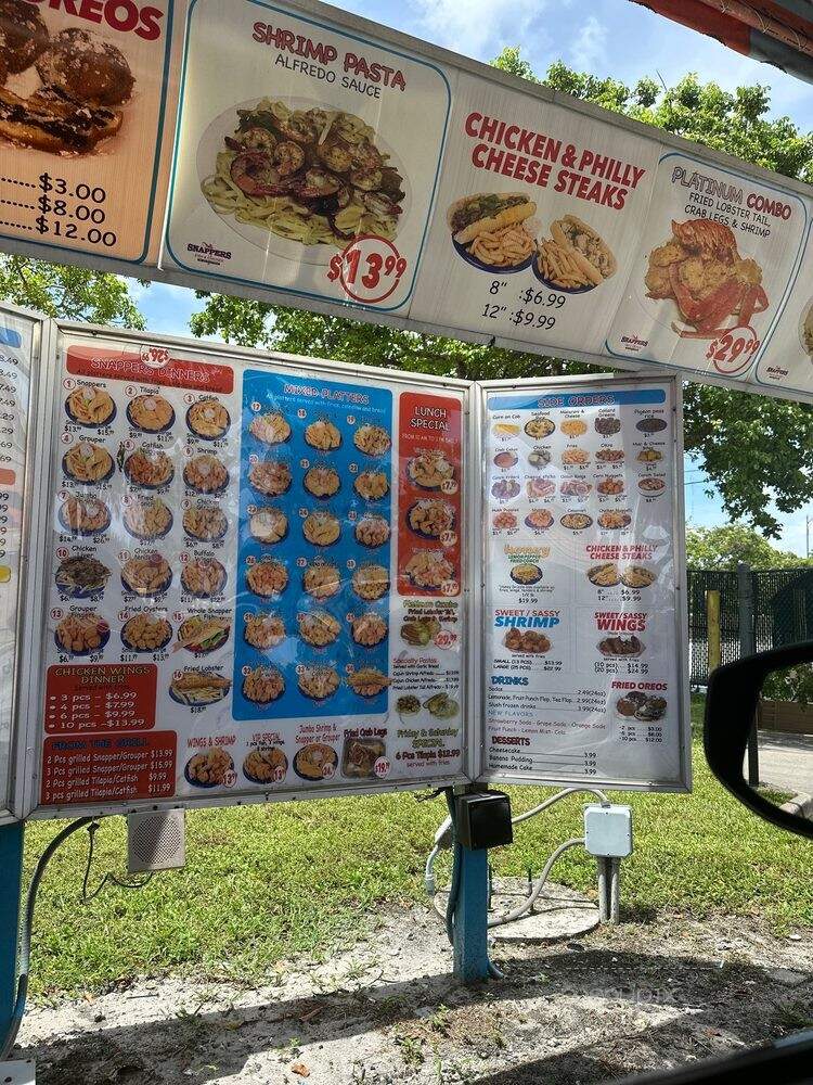 Snappers Fish Chicken - Miami Gardens, FL menu_pic