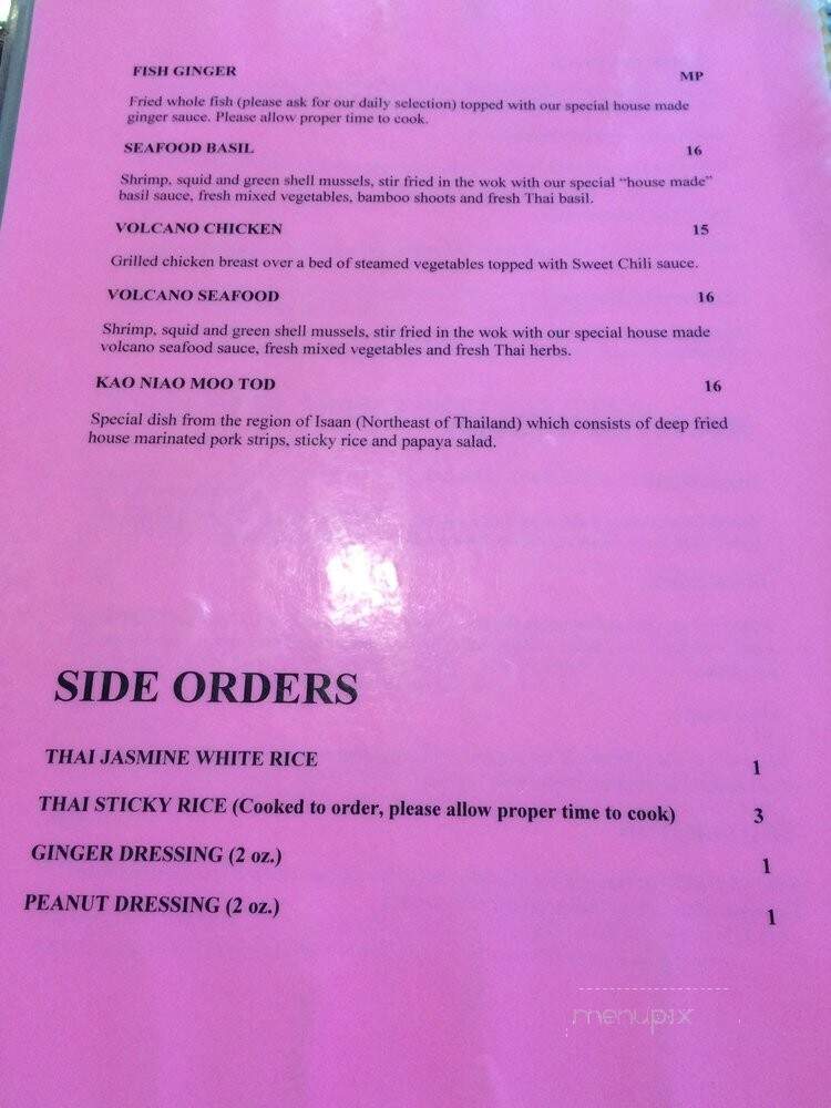 Ricky Thai Bistro - Miami, FL menu_pic