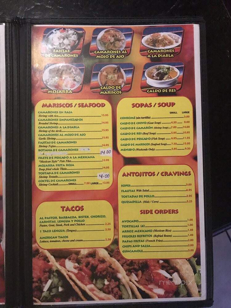 Garibaldi'S Sport Bar Grill - Tampa, FL menu_pic