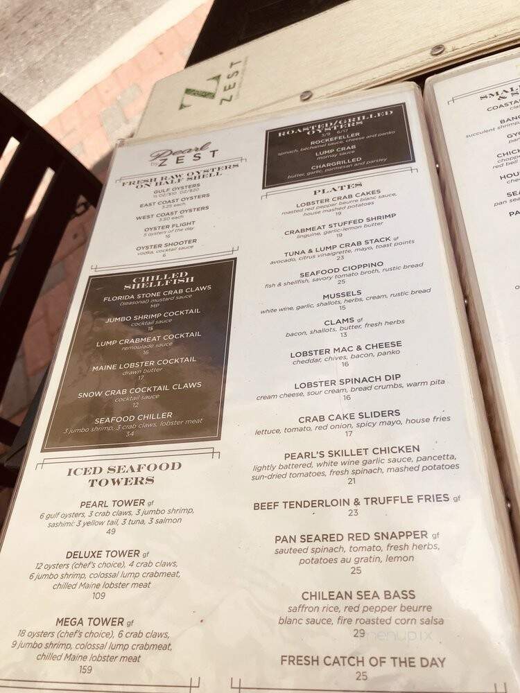 Zest - Roswell, GA menu_pic