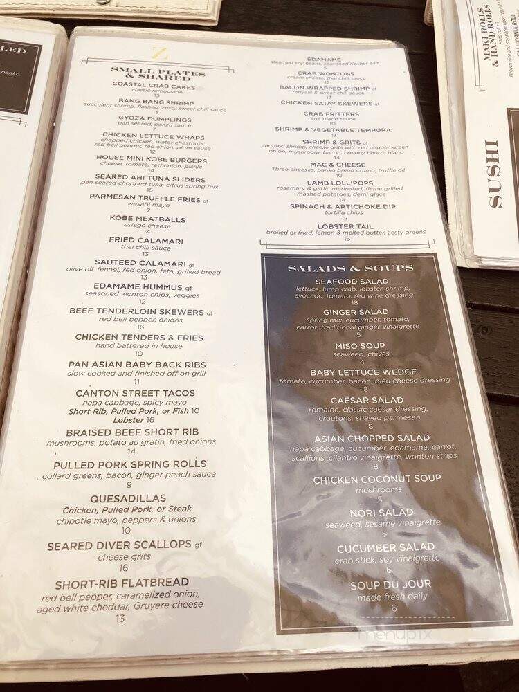 Zest - Roswell, GA menu_pic