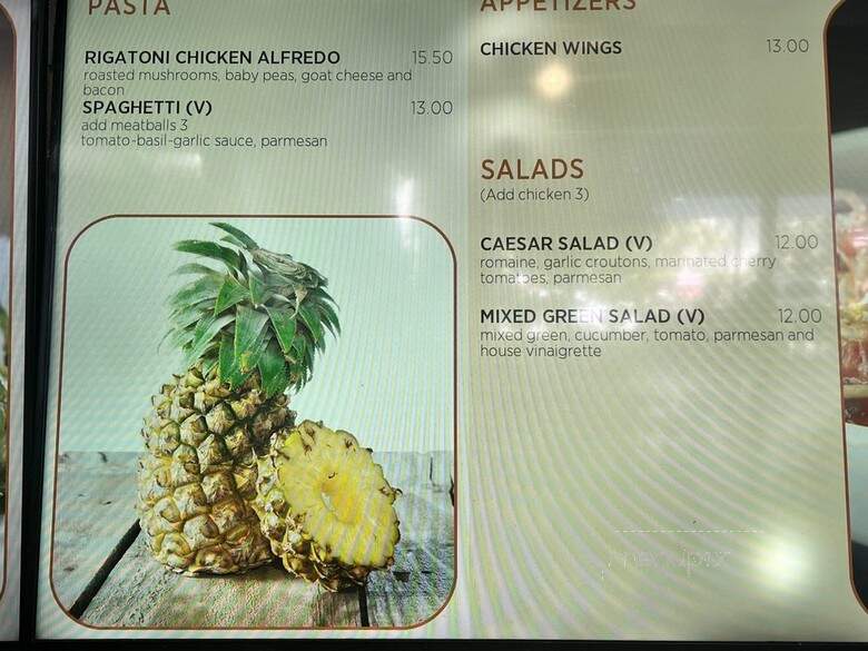 Wolfgang Puck Express - Honolulu, HI menu_pic