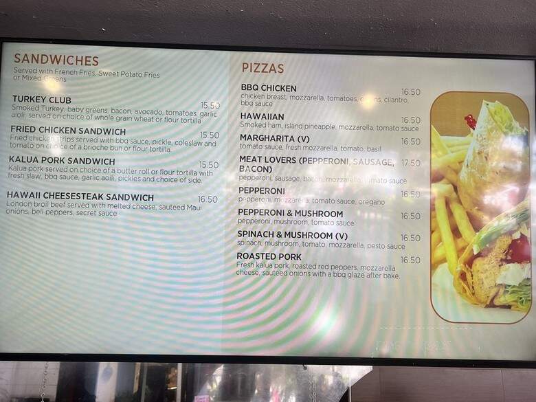 Wolfgang Puck Express - Honolulu, HI menu_pic