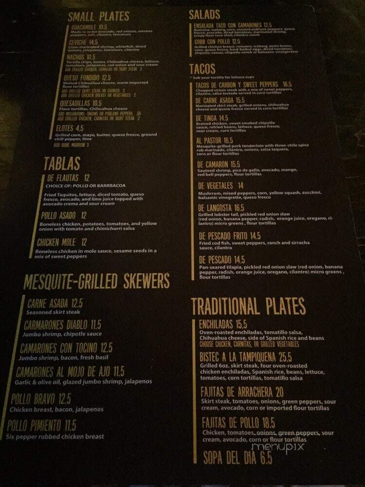 Moe's Cantina - Chicago, IL menu_pic