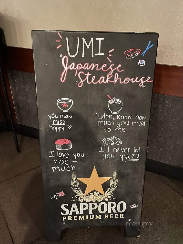 Umi Japanese Steakhouse - Manhattan, KS
