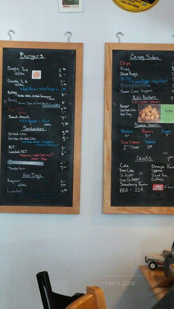 The Shack on Santa Fe - Overland Park, KS menu_pic