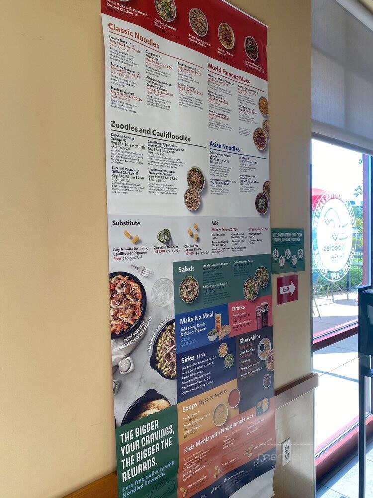 Noodles Co - Towson, MD menu_pic