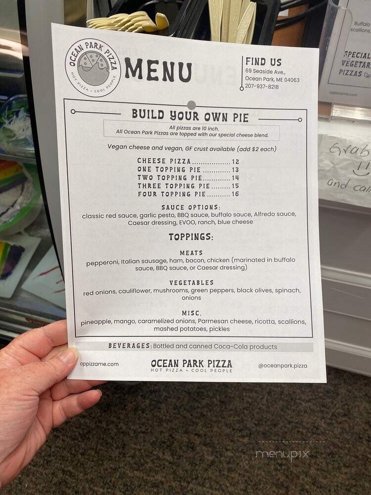 Ocean Park Sub Grocery - Old Orchard Beach, ME menu_pic