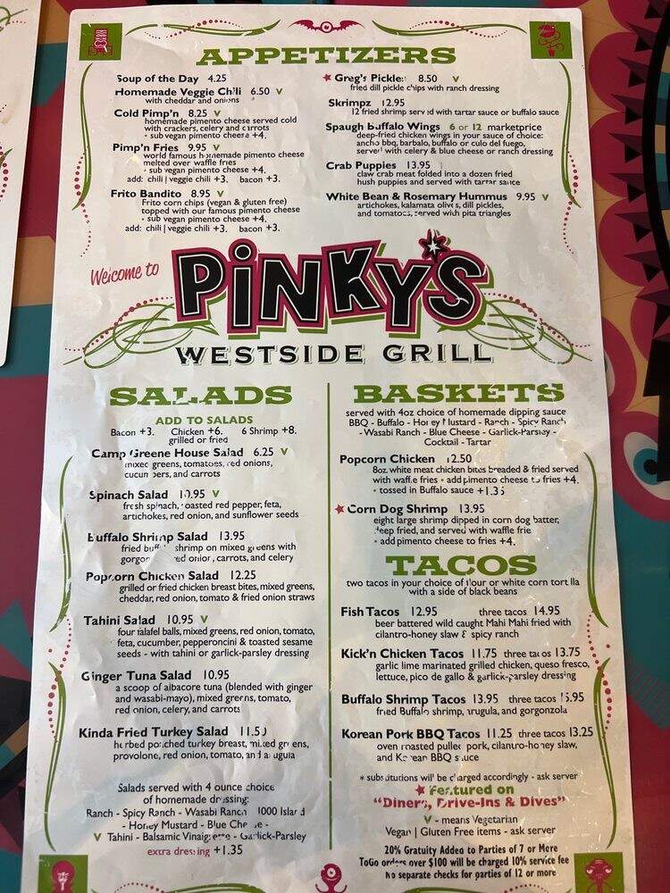 Pink's West Side Grill - Charlotte, NC