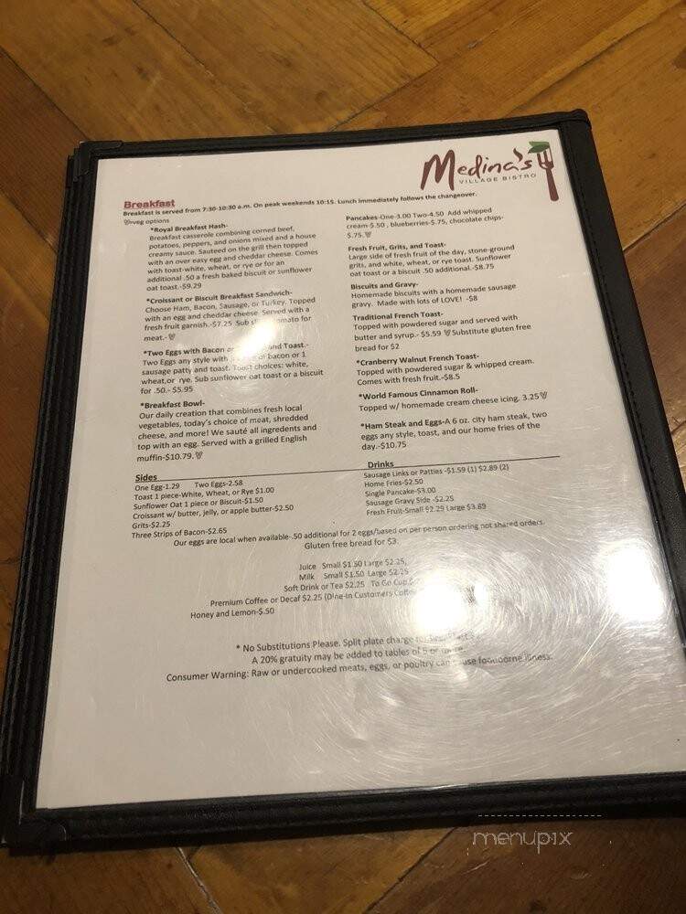 Medina's Village Bistro - Chimney Rock, NC