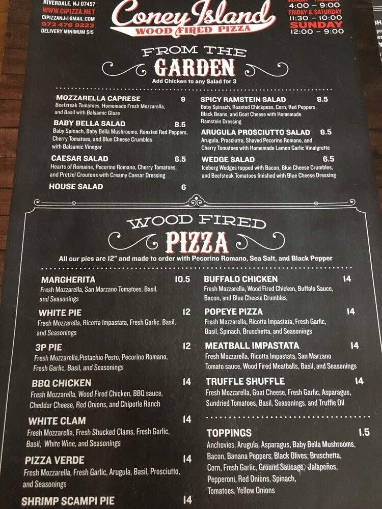 Coney Island Catering - Old Bridge, NJ menu_pic