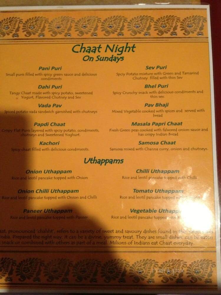 Myilai Masala - Mercerville, NJ menu_pic
