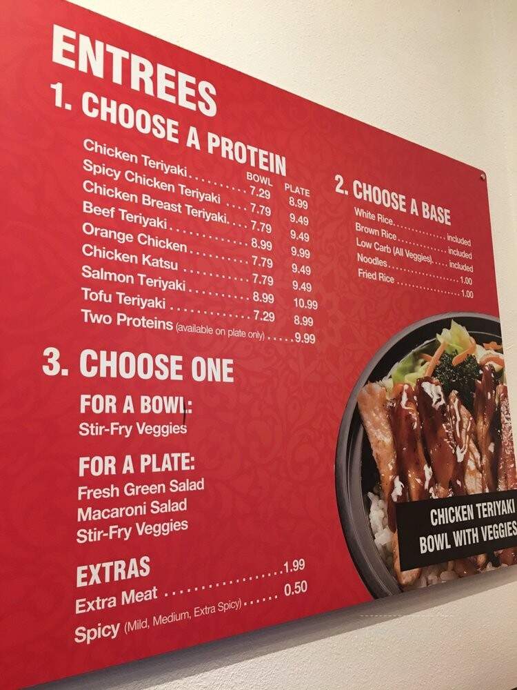 Teriyaki Madness - Las Vegas, NV menu_pic