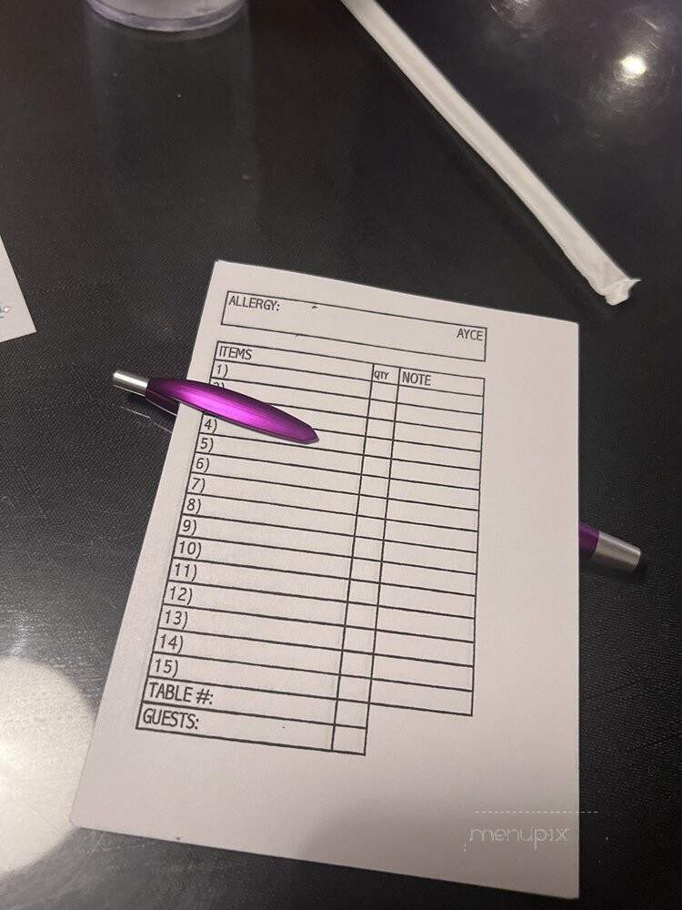 Sumo Sushi2 - Las Vegas, NV menu_pic